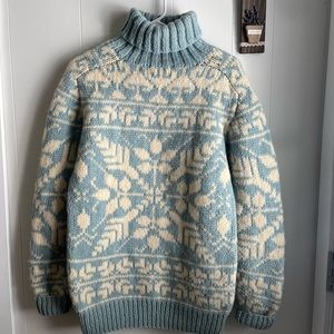 Vintage Eddie Bauer 100% Wool Sweater